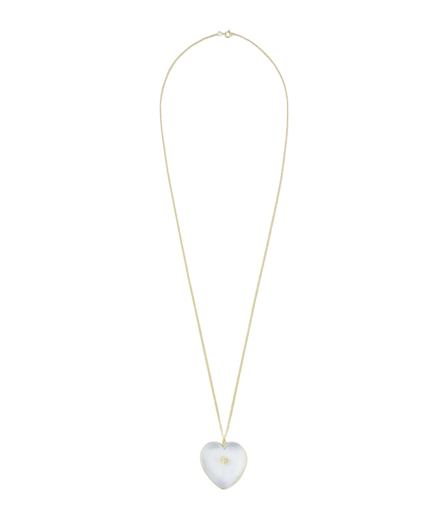 VADI JEWELS Sautoir Cœur Cristal 2 VADI JEWELS Sautoir Cœur Cristal – Image 2