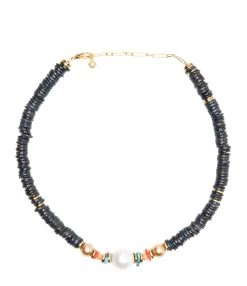 VADI JEWELS Collier Pearl Pétrole
