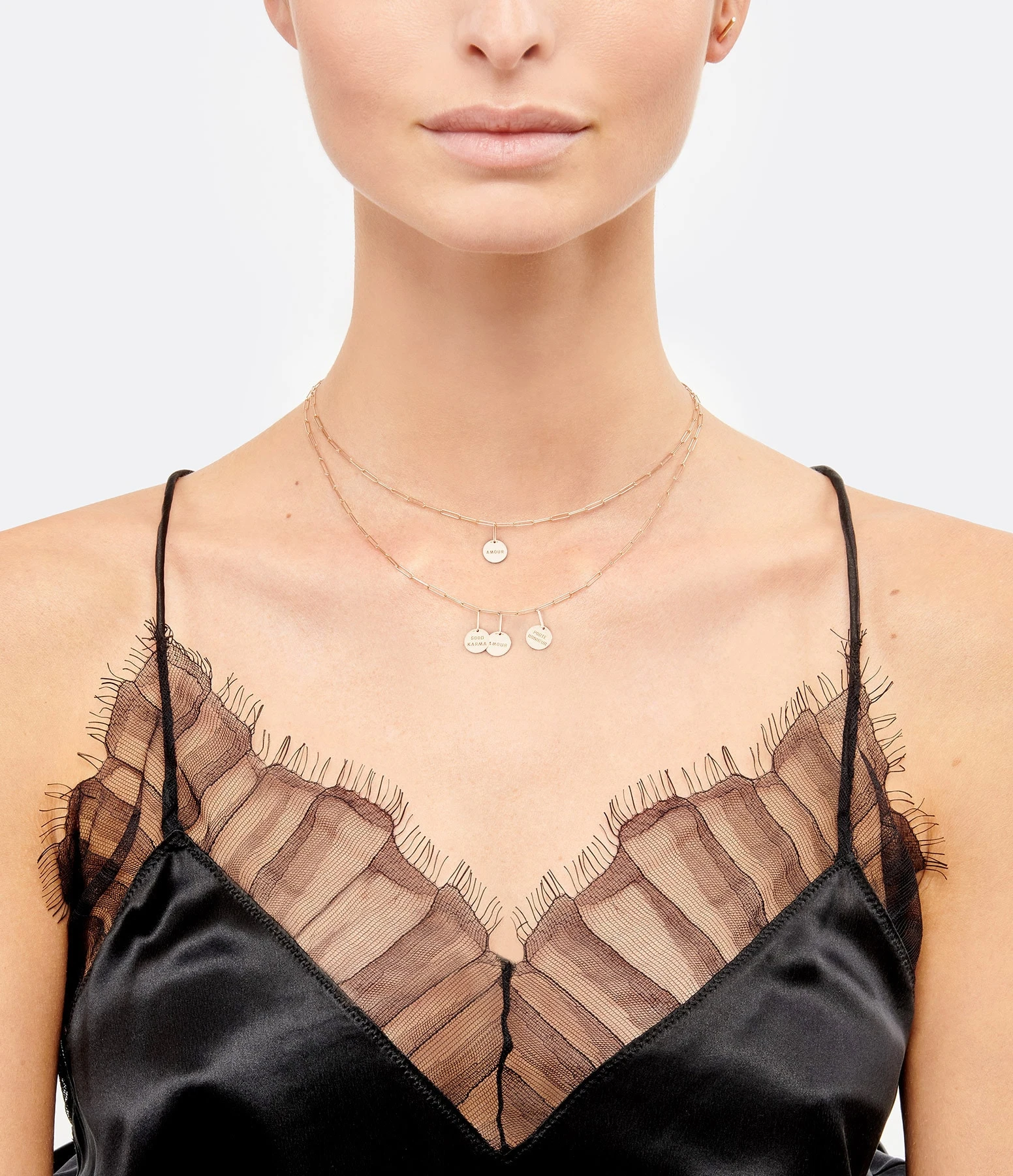 VANRYCKE Collier Shaman Talisman Amour Or Rose 3 VANRYCKE Collier Shaman Talisman Amour Or Rose – Image 3