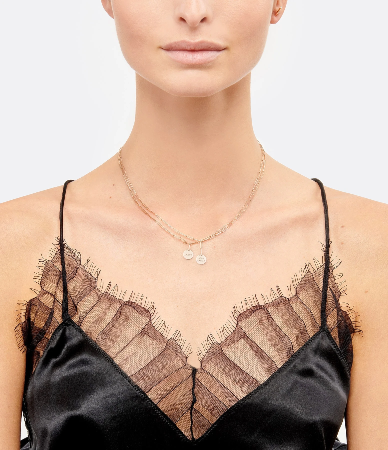 VANRYCKE Collier Shaman Talisman Amour Or Rose 4 VANRYCKE Collier Shaman Talisman Amour Or Rose – Image 4