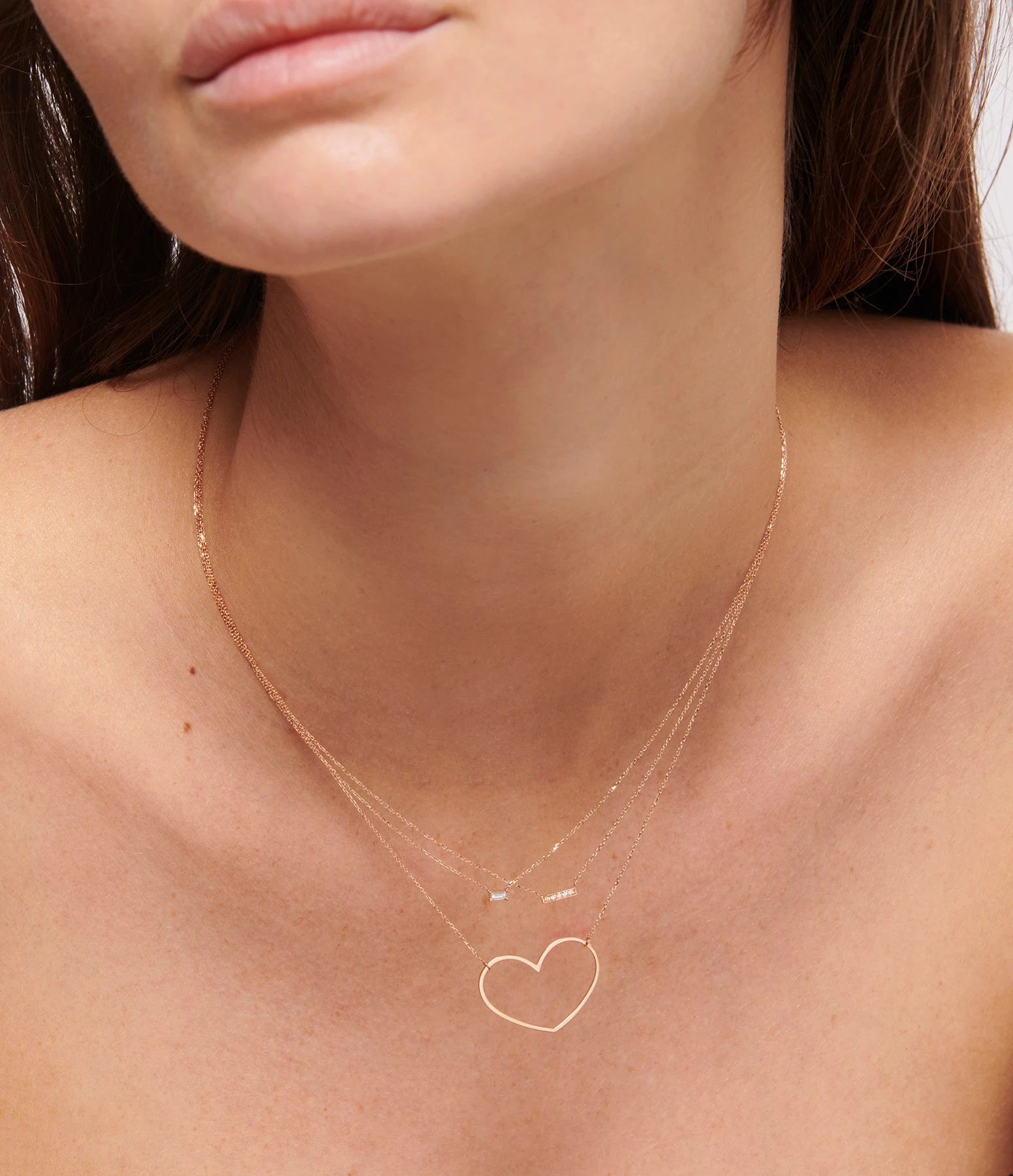 VANRYCKE Collier Georgia Or Rose Diamant 3 VANRYCKE Collier Georgia Or Rose Diamant – Image 3