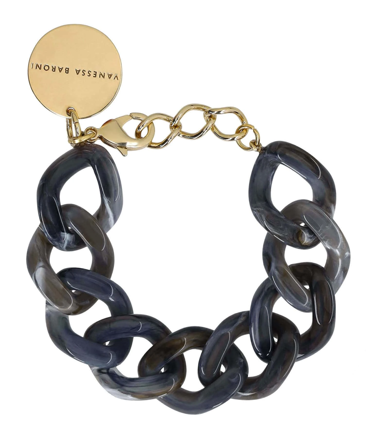 VANESSA BARONI Bracelet Flat Bleu Multicolore 1 VANESSA BARONI Bracelet Flat Bleu Multicolore