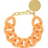 VANESSA BARONI Bracelet Flat Light Orange