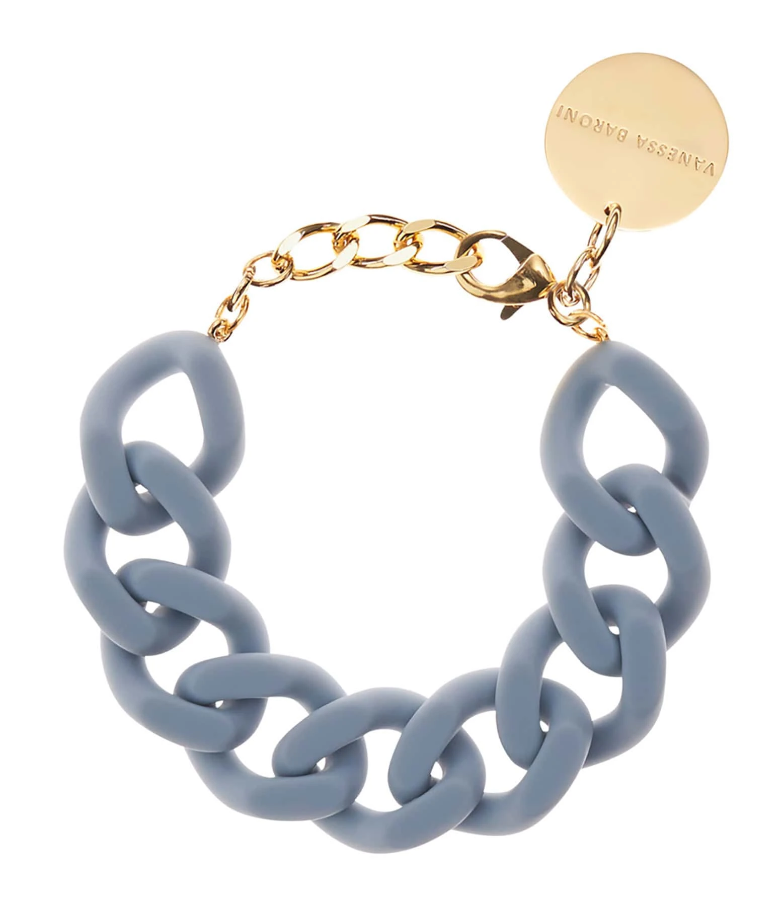 VANESSA BARONI Bracelet Flat Matt Pigeon 1 VANESSA BARONI Bracelet Flat Matt Pigeon