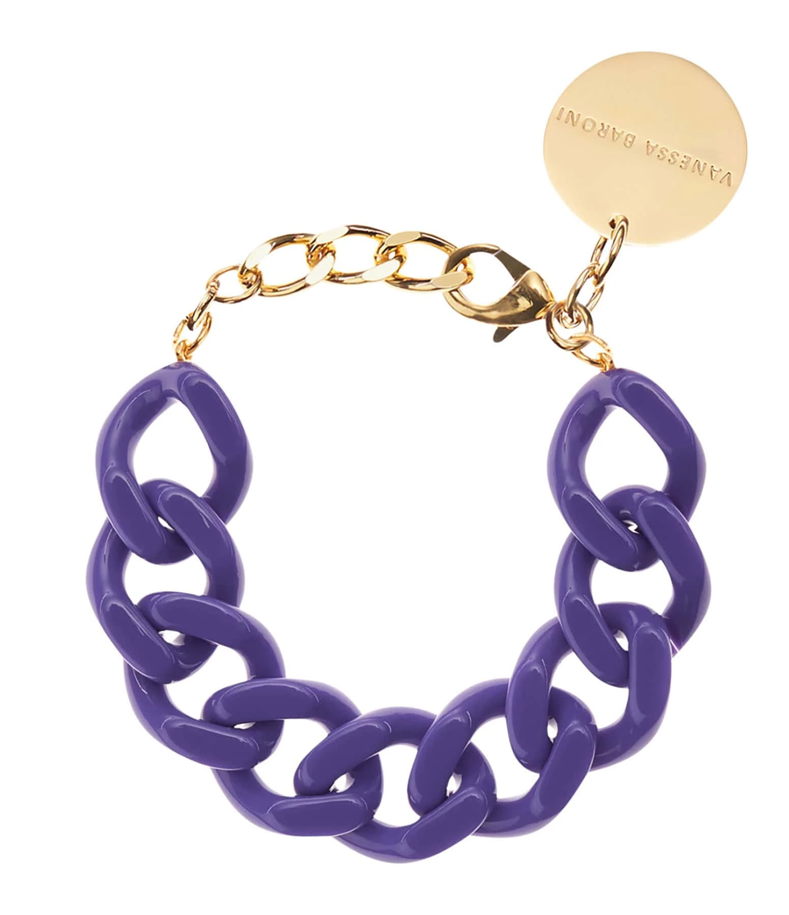 VANESSA BARONI Bracelet Flat Violet 1 VANESSA BARONI Bracelet Flat Violet