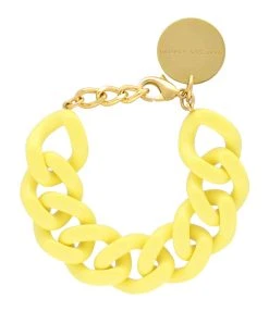 VANESSA BARONI Bracelet Flat Jaune