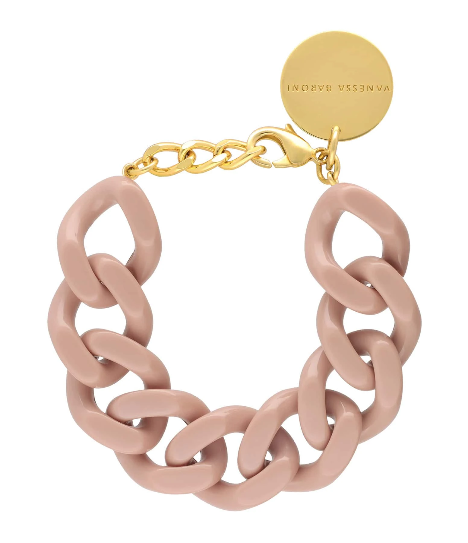 VANESSA BARONI Bracelet Flat Rose 1 VANESSA BARONI Bracelet Flat Rose
