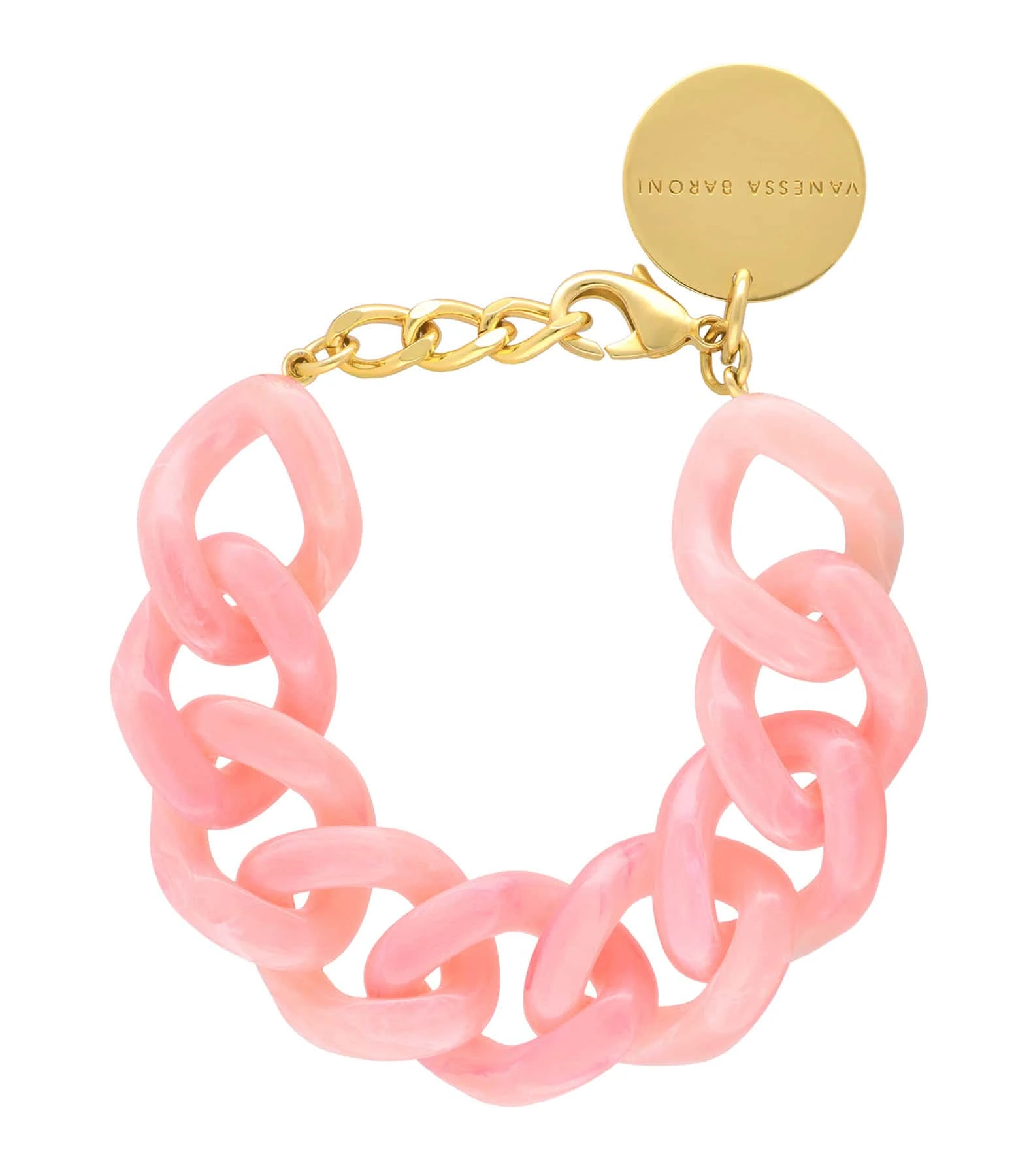 VANESSA BARONI Bracelet Flat Rose 1 VANESSA BARONI Bracelet Flat Rose
