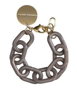 VANESSA BARONI Bracelet Easy Taupe Foncé