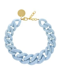 VANESSA BARONI Collier Great Bleu Ciel Marbré