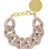 VANESSA BARONI Bracelet Great Gris Rose