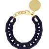 VANESSA BARONI Bracelet Tank Bleu Navy