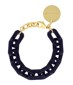 VANESSA BARONI Bracelet Tank Bleu Navy