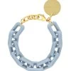 VANESSA BARONI Bracelet Tank Blue Pigeon