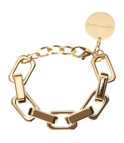 VANESSA BARONI Bracelet Big Tank Doré