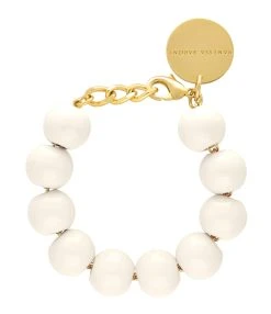 VANESSA BARONI Bracelet Beads Blanc