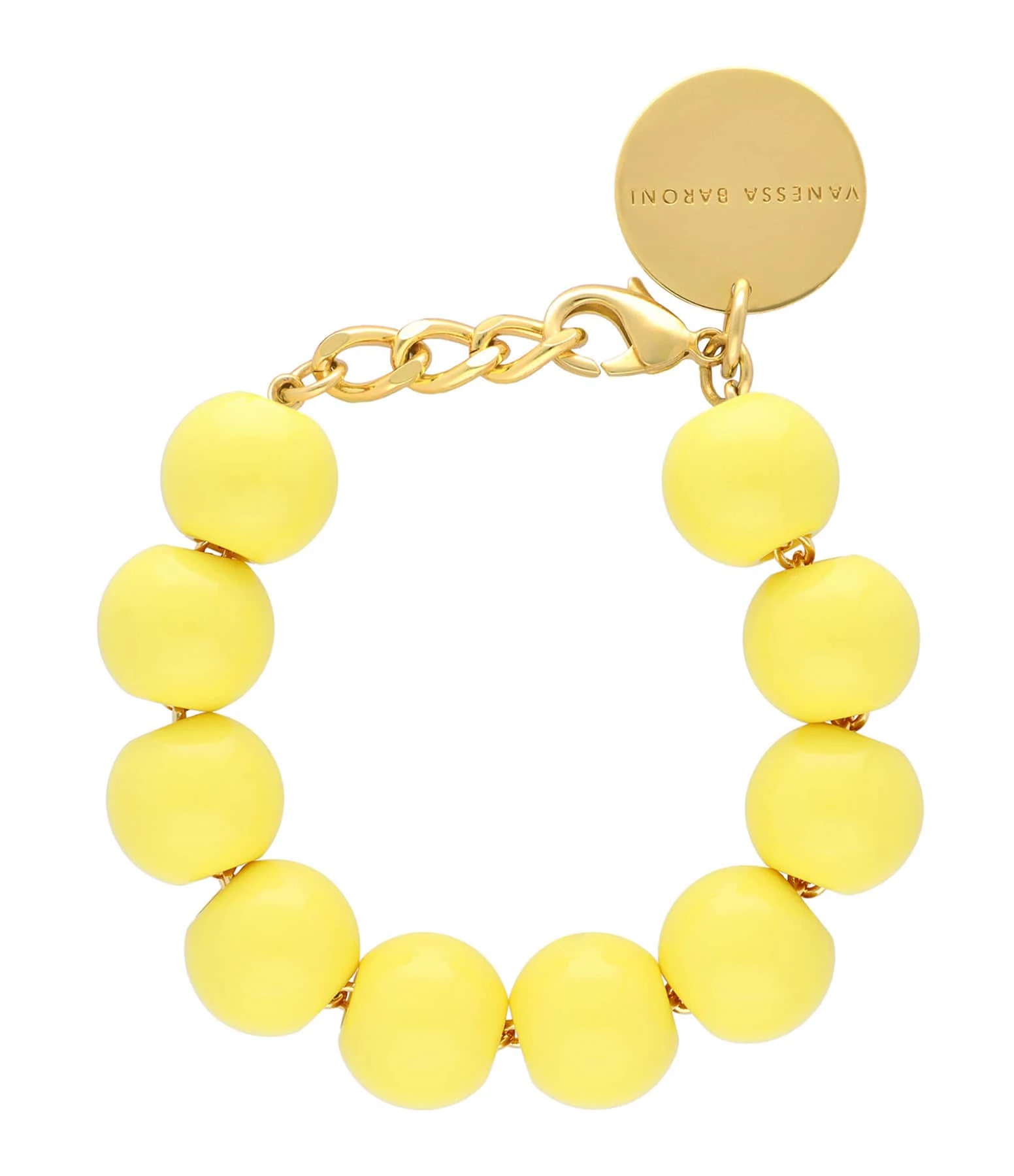 VANESSA BARONI Bracelet Beads Jaune 1 VANESSA BARONI Bracelet Beads Jaune