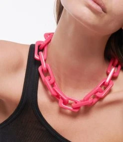 VANESSA BARONI Collier Edge Rose 5 VANESSA BARONI Collier Edge Rose -Shaker Jewels Magasin vbaro look20220602 183