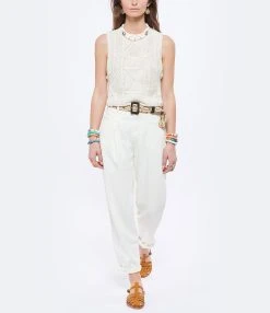 Vanessa Bruno Ceinture PM Raphia Sable Noir, Exclusivité Lulli -Shaker Jewels Magasin vbrun look20220309 77