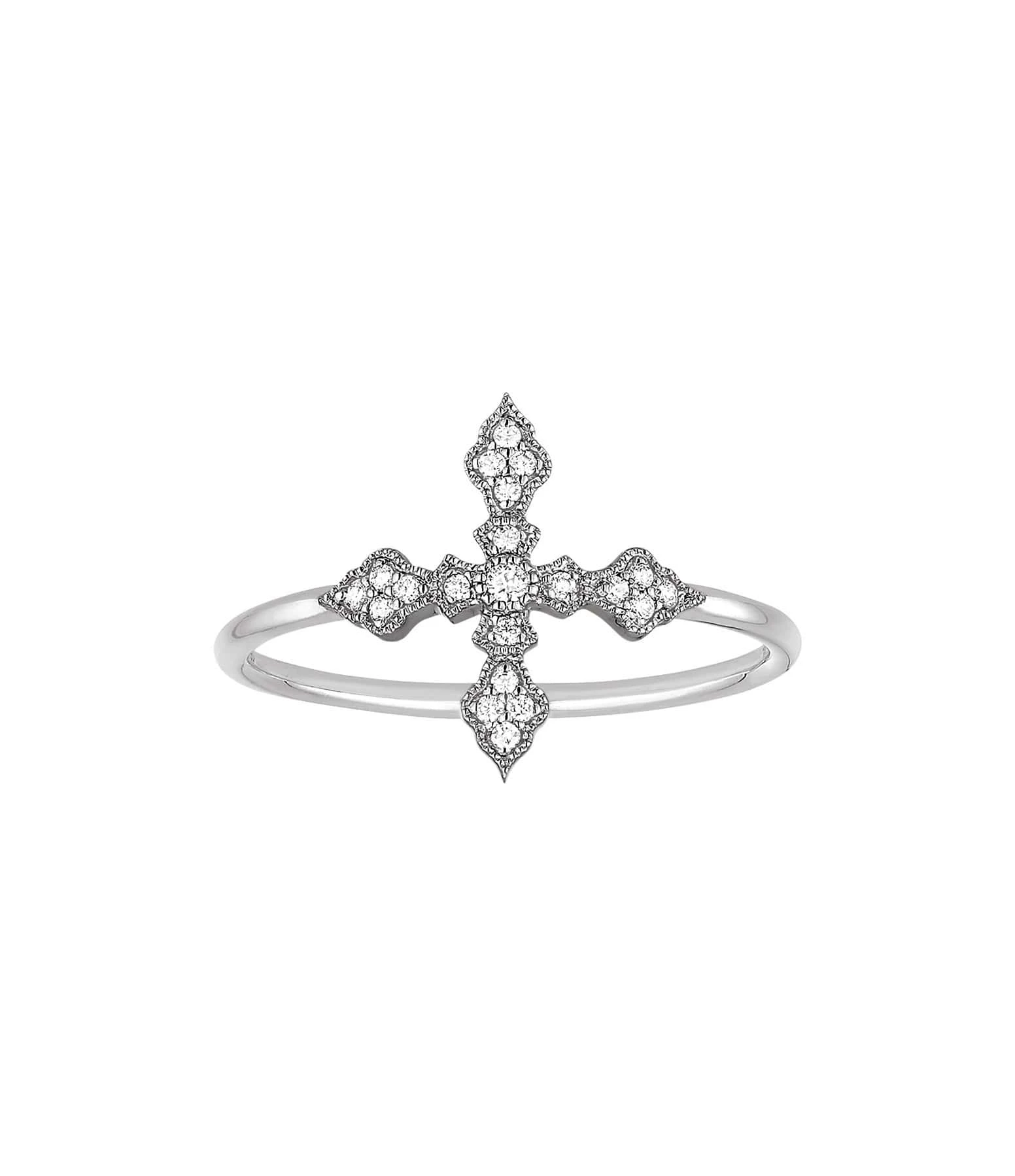STONE PARIS Bague Virgin Or Diamants 3 STONE PARIS Bague Virgin Or Diamants – Image 3