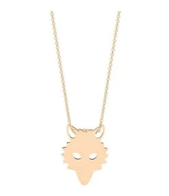 Ginette NY Collier Mini Wolf Or Rose